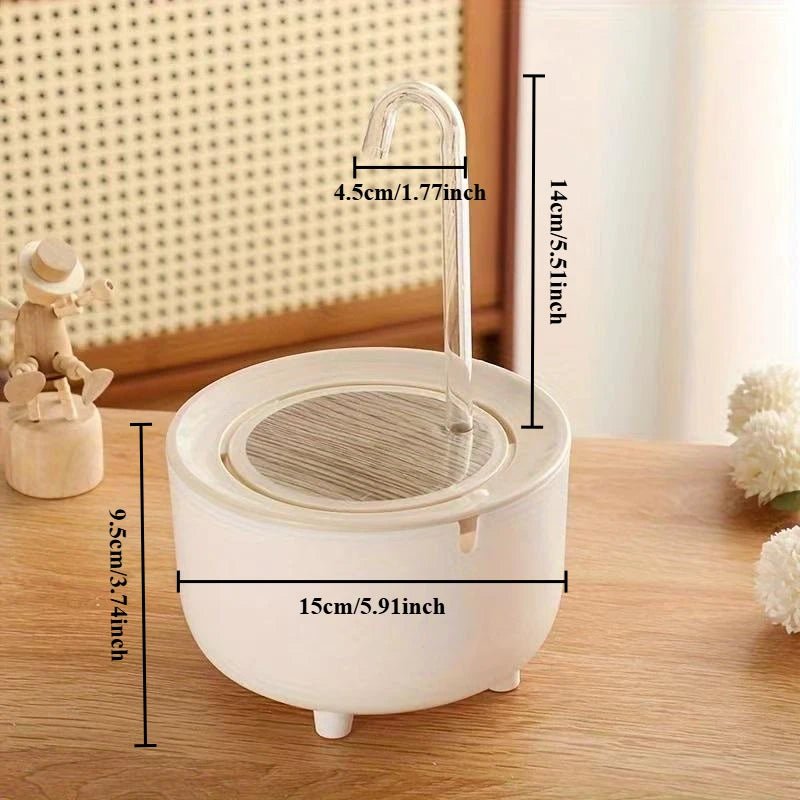 Wholesale Bulk Auto Circulating 2 - in - 1 Parrot Bath & Pet Water Fountain, Drip - Free Design for Small Pets, USB Powered - Furbury
