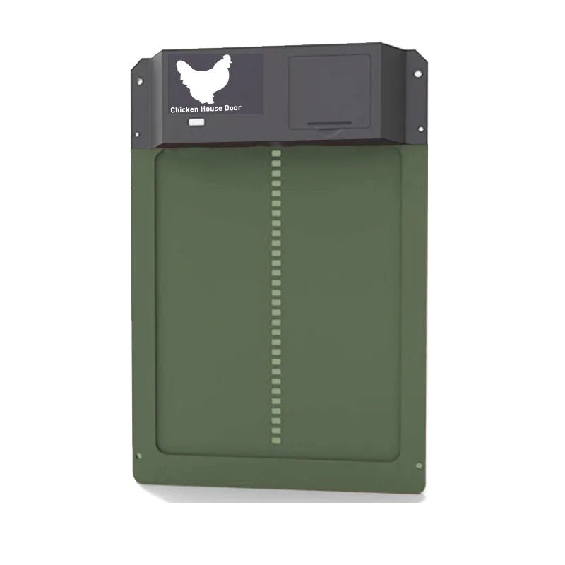 Wholesale Bulk Automatic Chicken Coop Door Opener Battery Powered Light Sense Control Waterproof Pet Flap Accessories Upgrade ABS House Gate - Furbury