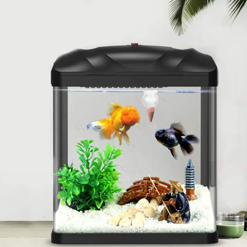 Wholesale Bulk Automatic Fish Feeder Brine Shrimp Feeder Red Worm Feeding Feeder Worm Funnel Cup Fish Food Feeding Tool Aquarium Accessories - Furbury