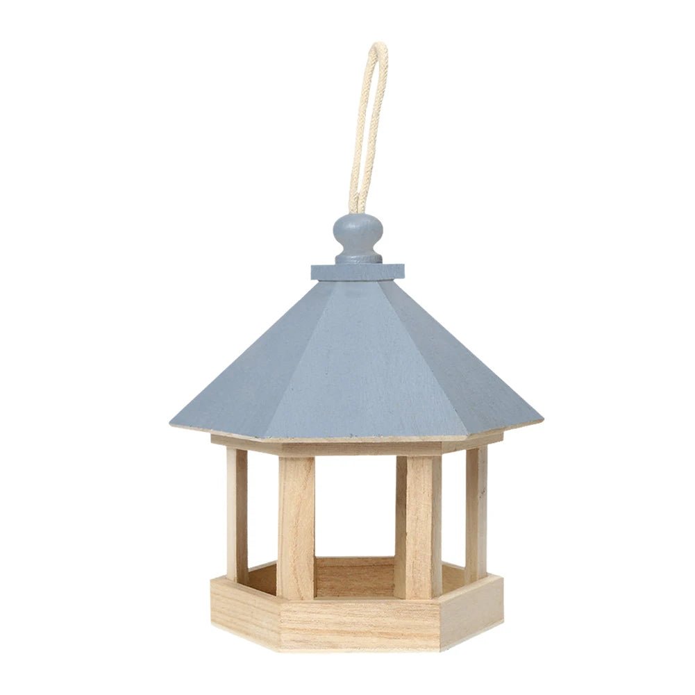 Wholesale Bulk Bird Feeder Parrot Cage Wooden Seeds Food Container Birdhouse Storage Container Water Dispenser for Garden Villa Decoration - Furbury
