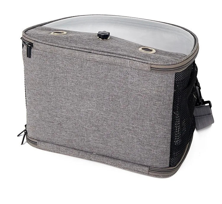 Wholesale Bulk Bird Travel Carrier Portable Transport Bird Cage With Stainless Steel Tray Small Pet Multi - functional Parrot Bird Bag Outdoor - Furbury