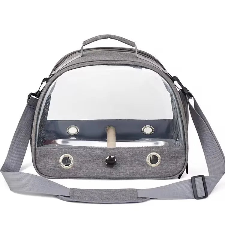 Wholesale Bulk Bird Travel Carrier Portable Transport Bird Cage With Stainless Steel Tray Small Pet Multi - functional Parrot Bird Bag Outdoor - Furbury