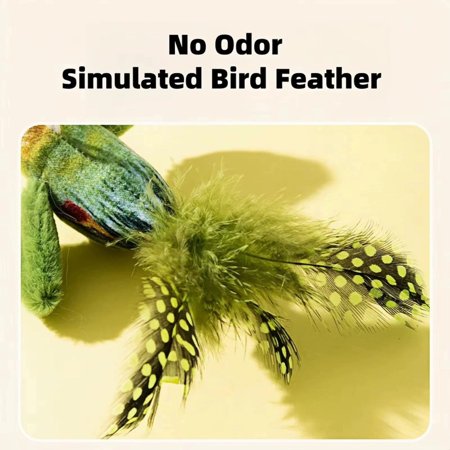 Wholesale Bulk Cat Toys For Indoor Cats Interactive Cat Toy Realistic Bird Sound Cat Toy Plush Cat Toy Catnip Cat Toy for Cats Kitten Toy - Furbury