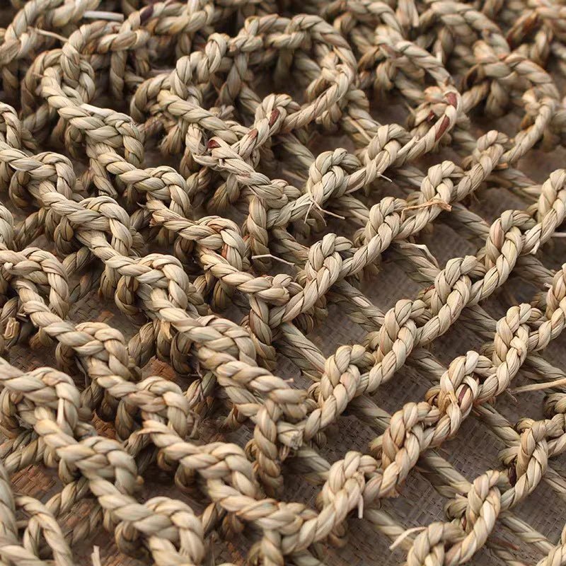 Wholesale Bulk Durable Parrot Birds Climbing Net Hand Woven Water Grass Net Parakeet Swing Play Rope Ladder Chew Toy Bird Cage Accessories Hot - Furbury