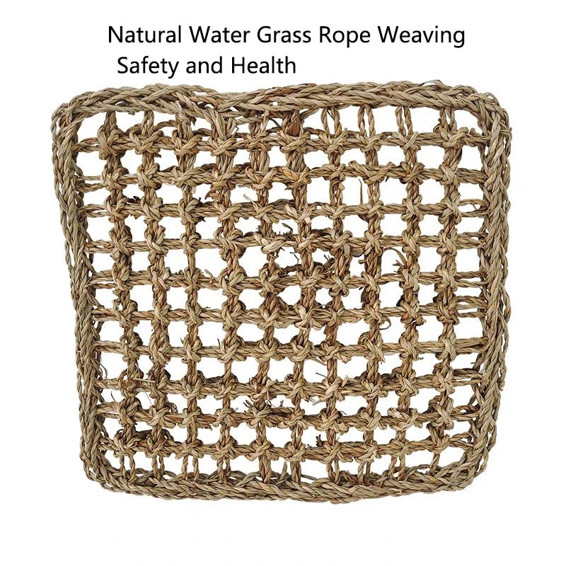 Wholesale Bulk Durable Parrot Birds Climbing Net Hand Woven Water Grass Net Parakeet Swing Play Rope Ladder Chew Toy Bird Cage Accessories Hot - Furbury