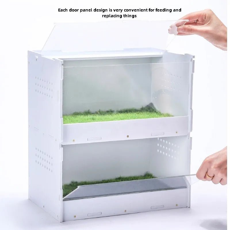 Wholesale Bulk Horned frog lizard spider insect hermit crab turtle tank reptile scorpion gecko Testudo elongata hedgehog incubator Breeding box - Furbury