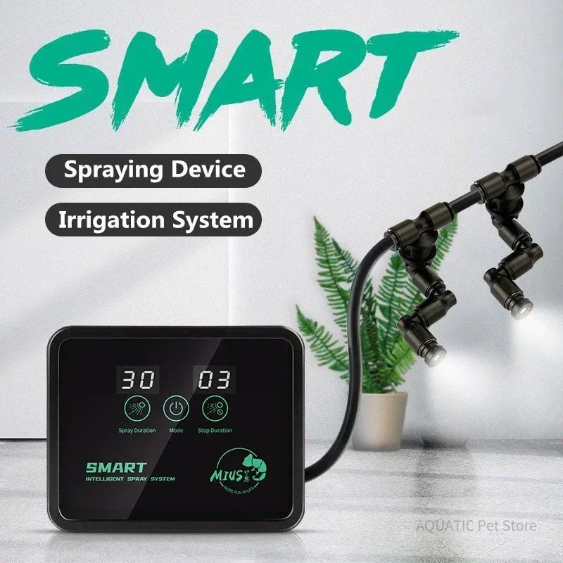 Wholesale Bulk Intelligent Reptile Spray System Mist Rainforest Tank Spray System Kit Sprinkler Control Terrariums Humidifier Electronic Timer - Furbury