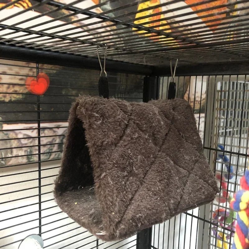 Wholesale Bulk Pet Bird Parrot Cages Warm Hammock Hut Tent Fashion Bed Hanging Cave for Sleeping and Hatching Cage Decoration - Furbury