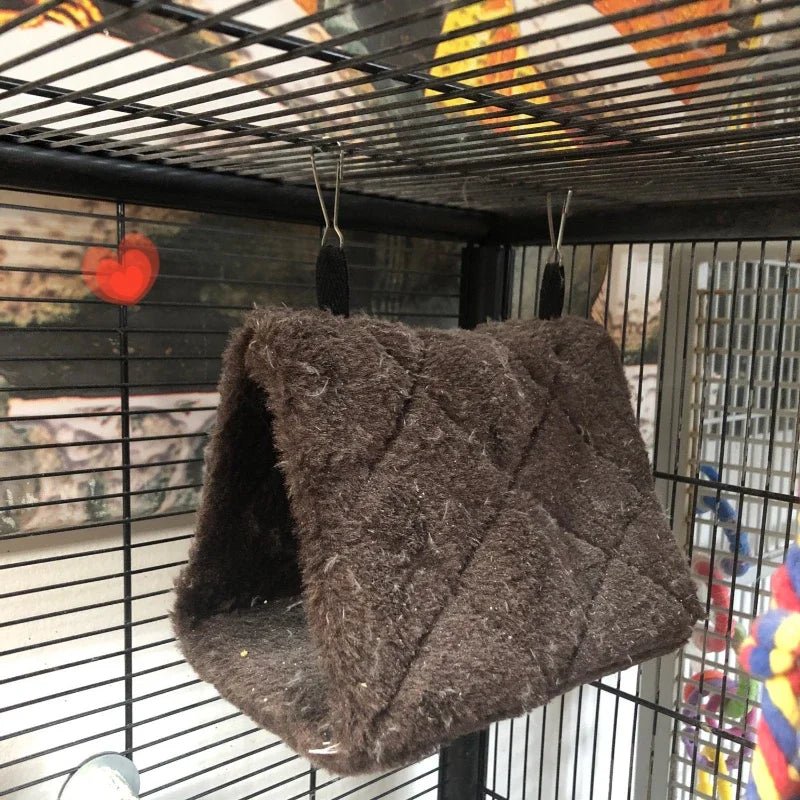 Wholesale Bulk Pet Bird Parrot Cages Warm Hammock Hut Tent Fashion Bed Hanging Cave for Sleeping and Hatching Cage Decoration - Furbury