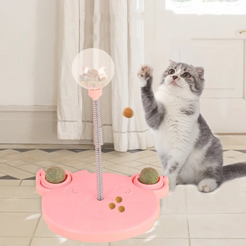 Wholesale Bulk Pet Puzzle Food Leaking Ball Toy Cat Dog Interactive Treat Leaking Toy Catnip Slow Cat Dog Feeder Fun Pet Products Accessories - Furbury