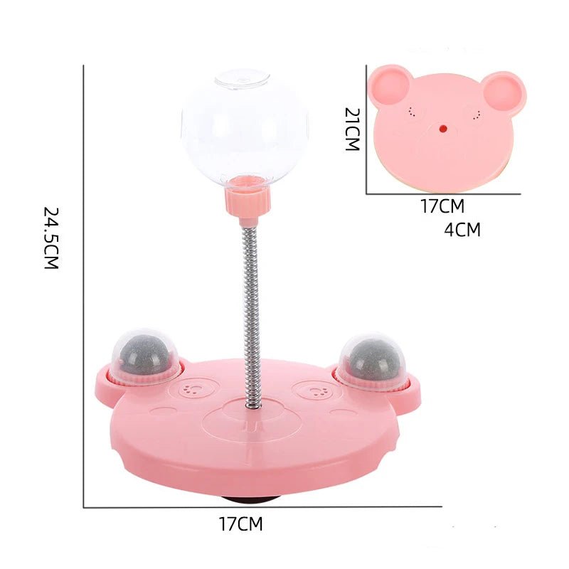 Wholesale Bulk Pet Puzzle Food Leaking Ball Toy Cat Dog Interactive Treat Leaking Toy Catnip Slow Cat Dog Feeder Fun Pet Products Accessories - Furbury