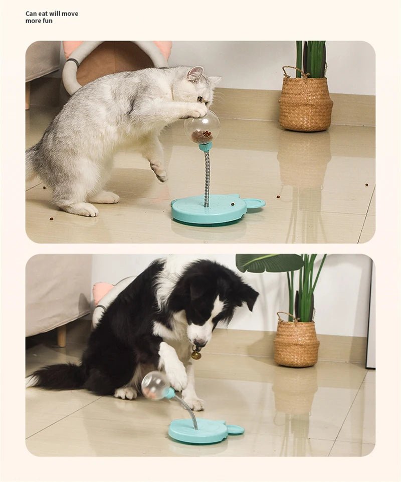 Wholesale Bulk Pet Puzzle Food Leaking Ball Toy Cat Dog Interactive Treat Leaking Toy Catnip Slow Cat Dog Feeder Fun Pet Products Accessories - Furbury