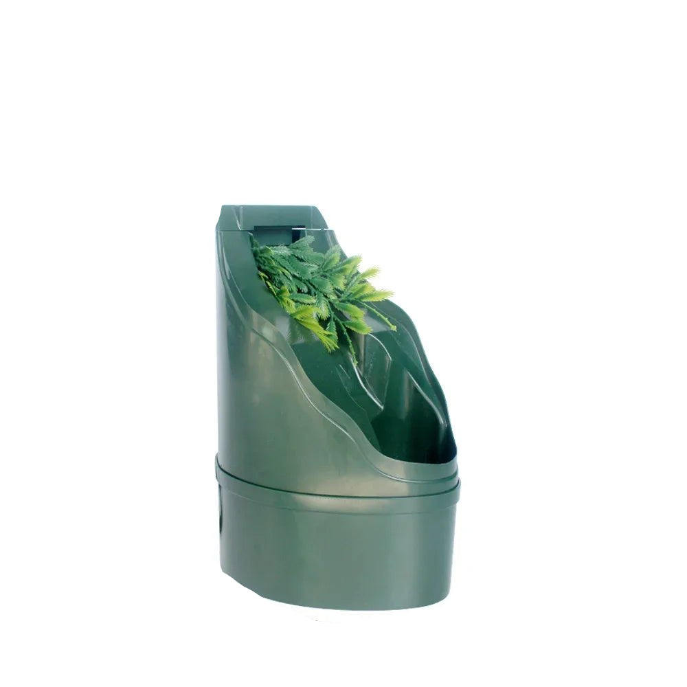 Wholesale Bulk Plant - Like Watering Vessel Landscape Decoration Waterfall Drink Fountain Reptile Live Water Drinking Fountain for Lizard Special - Furbury