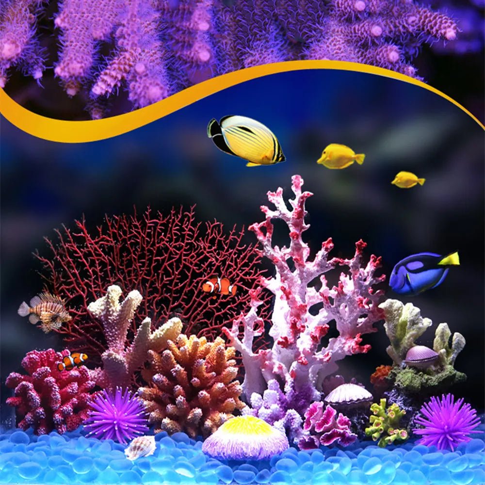 Wholesale Bulk Resin Coral Reef Aquarium Ornaments Fish Tank Decor Resin Coral Home Tank Decor - Furbury