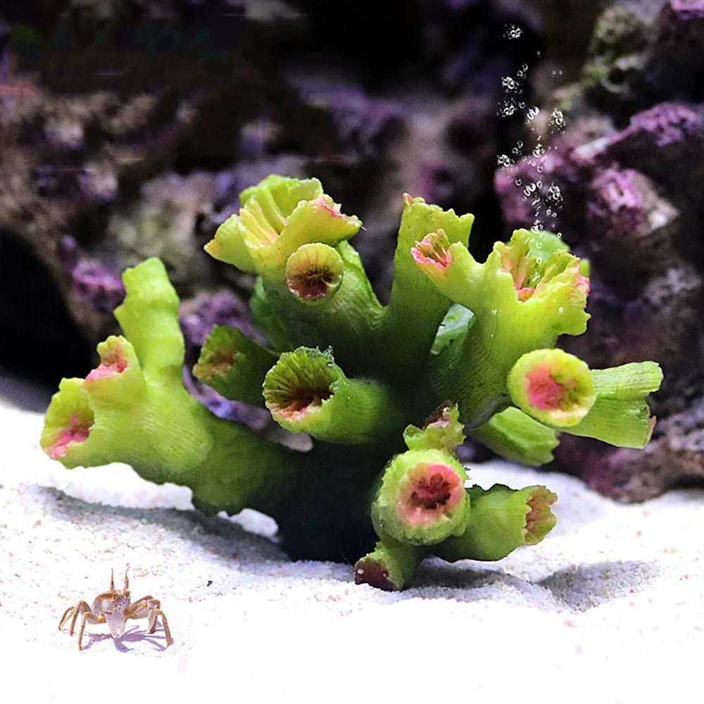 Wholesale Bulk Resin Coral Reef Aquarium Ornaments Fish Tank Decor Resin Coral Home Tank Decor - Furbury