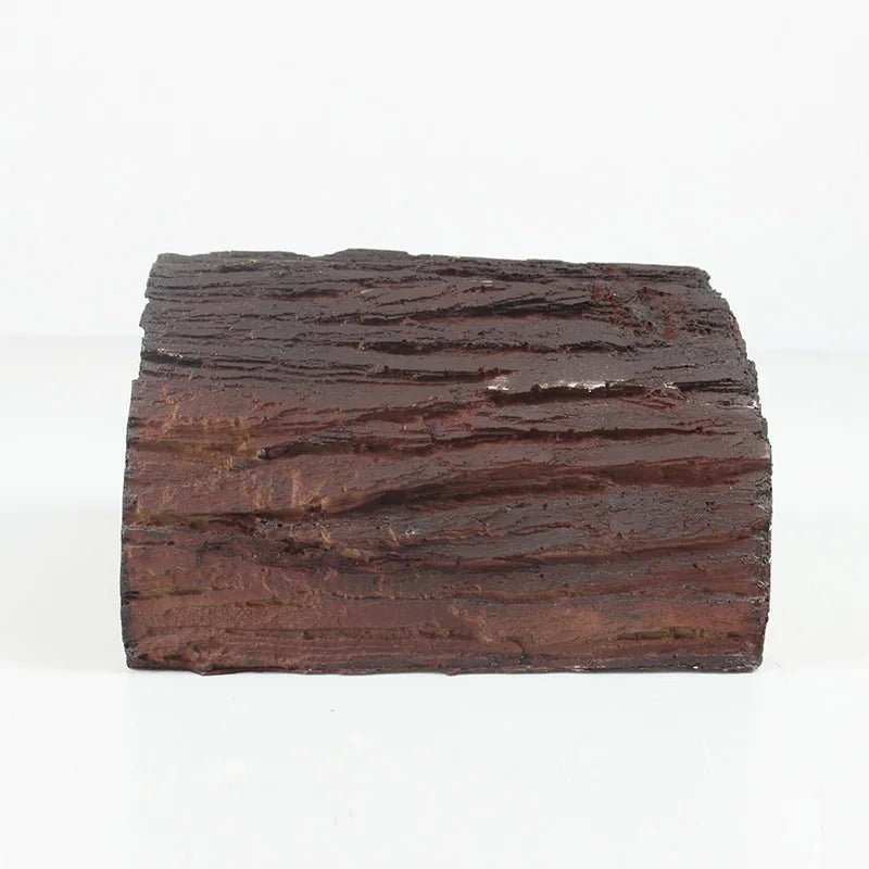 Wholesale Bulk Resin Turtle Reptile Hide Cave Reptiles Avoiding Caves Simulation Tree Bark Amphibians Landscape Lizard Feeding Box Decoration - Furbury