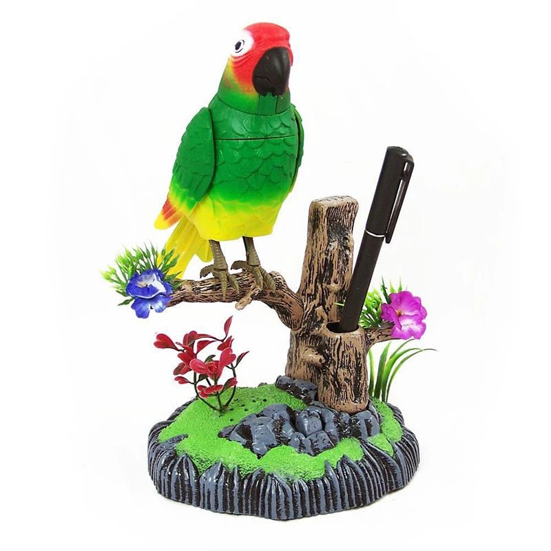 Wholesale Bulk Sound Voice Control Electric Bird Pet Toy Electric Simulation Induction Bird Cage Birdcage Toy - Furbury