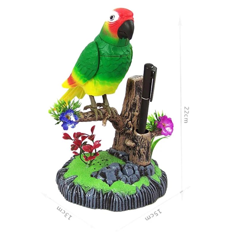 Wholesale Bulk Sound Voice Control Electric Bird Pet Toy Electric Simulation Induction Bird Cage Birdcage Toy - Furbury
