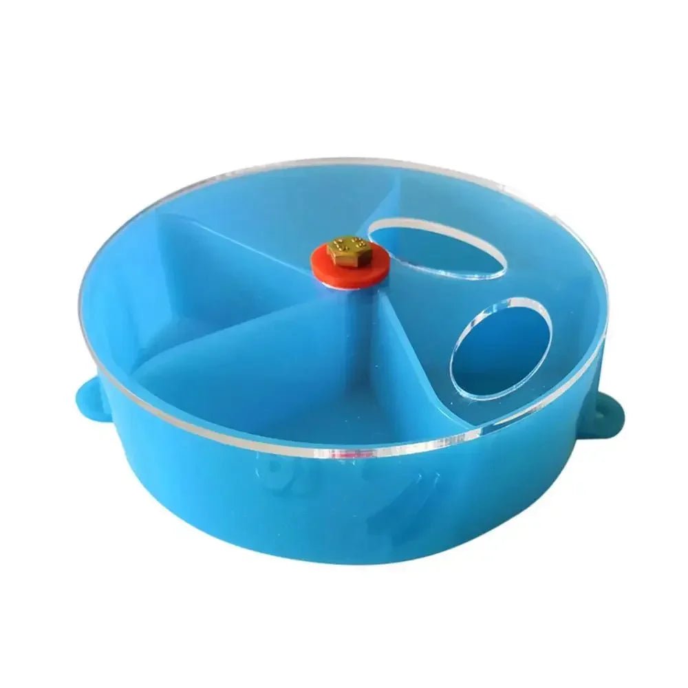 Wholesale Bulk Toy Parrot Toy Chewing Rotate Pet Parrot Toys Wheels Bite Birds Foraging Food Box Cage Feeder birds accessoires - Furbury