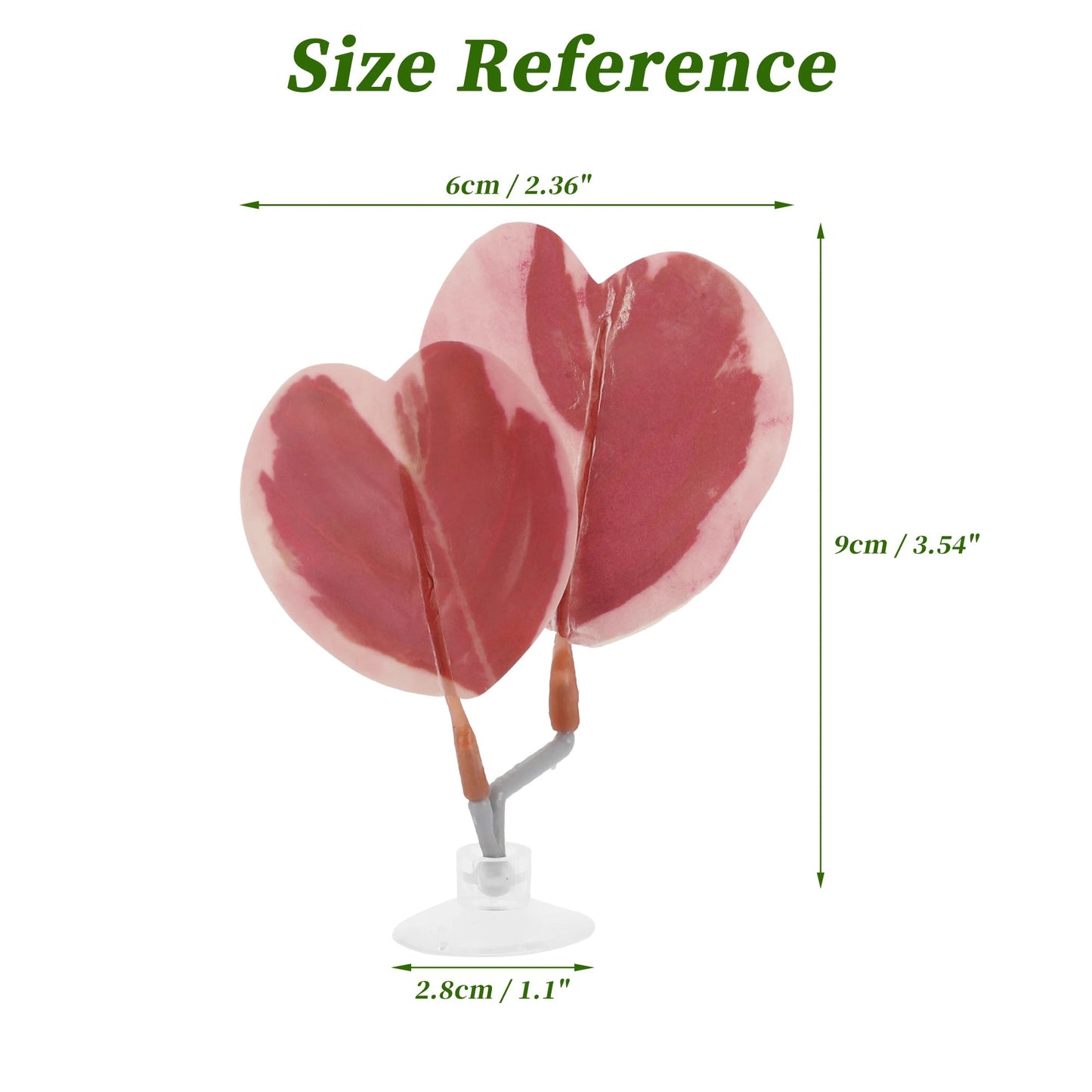 Wholesale Bulk UXCELL Artificial Betta Fish Bed Simulation Betta Leaf Bed Betta Hammock Pad with Suction Cup Aquarium Decor Fish Supplies - Furbury