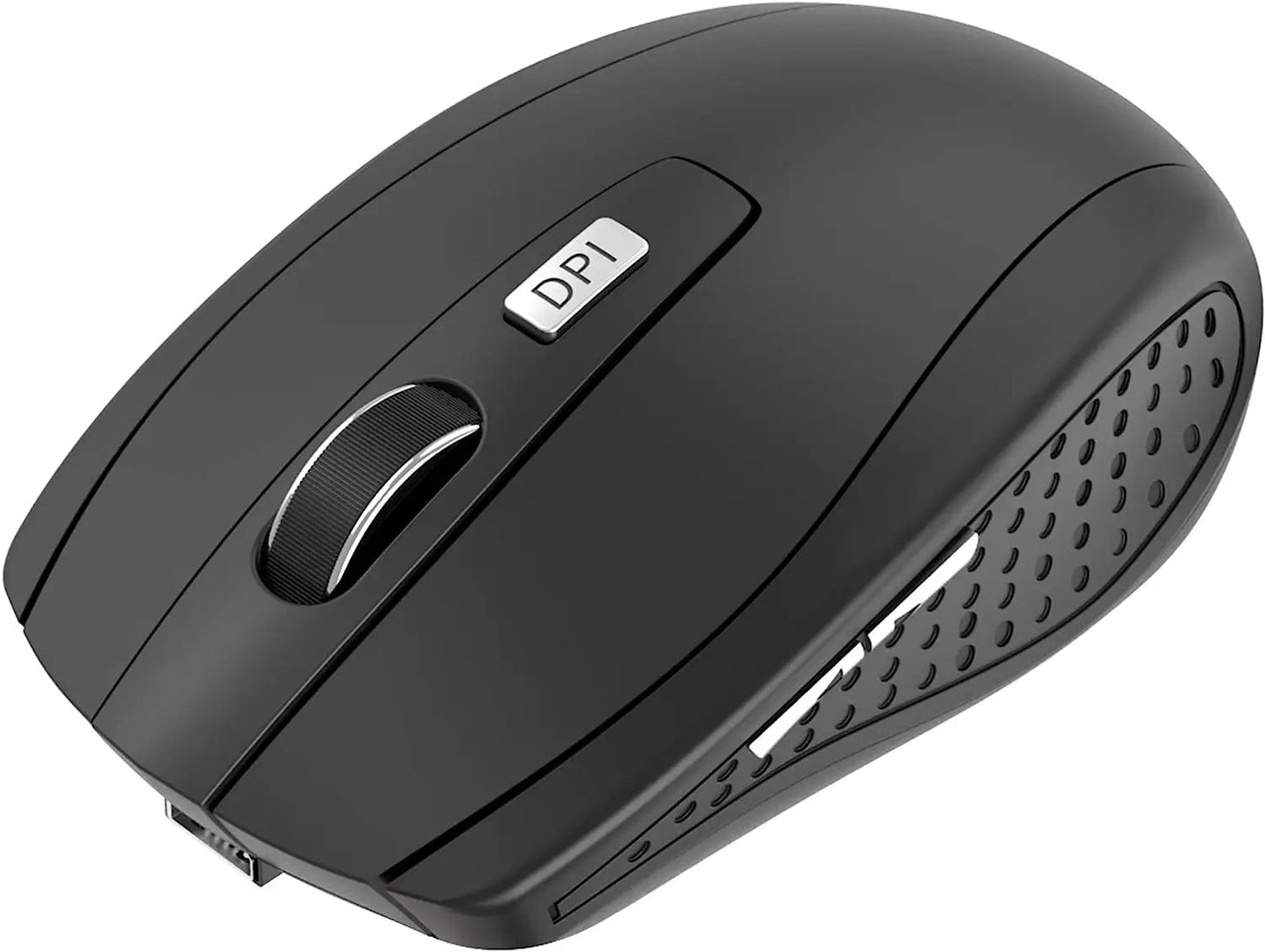 Wireless Mouse Silent Mouse 2.4G Portable Mobile Optical Office Mouse Adjustable DPI Levels for Notebook PC Laptop MacBook - Checkouts UK