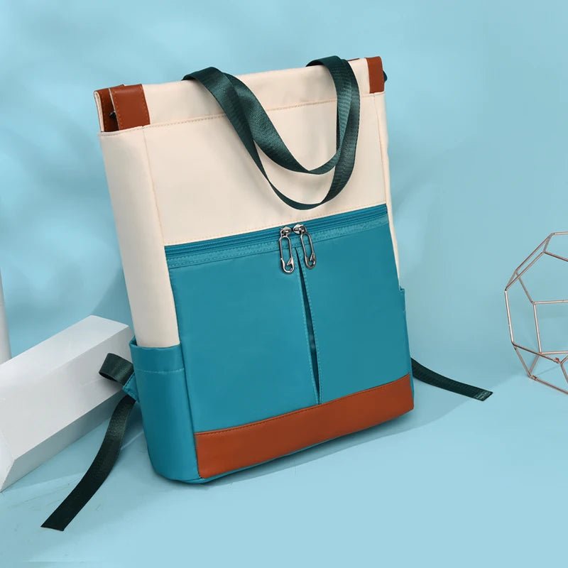 Women Backpack Waterproof Oxford Bagpack Large Mochilas Fashion Schoolbag For Teenagers Girls Travel Weekend - Checkouts UK