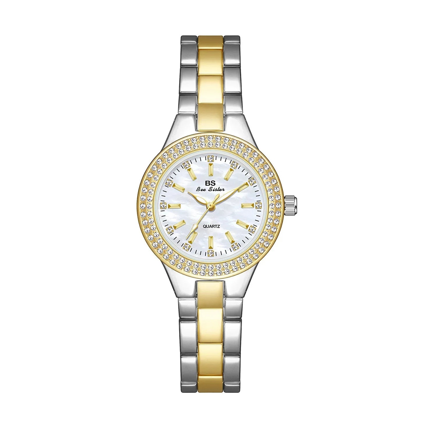 Women Watch Classic Light Luxury Brand Temperament Waterproof Gold Metal Bracelet Ladies Fashion Quartz Wristwatches Gift Лолита - Checkouts UK