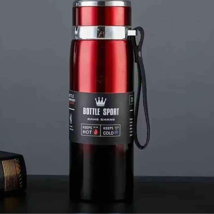 1L Thermal Water Bottle Keep Cold and Hot Water Bottle Thermos for Coffee Tea Vacuum Flasks Stainless Steel Thermos Bottle - Checkouts UK