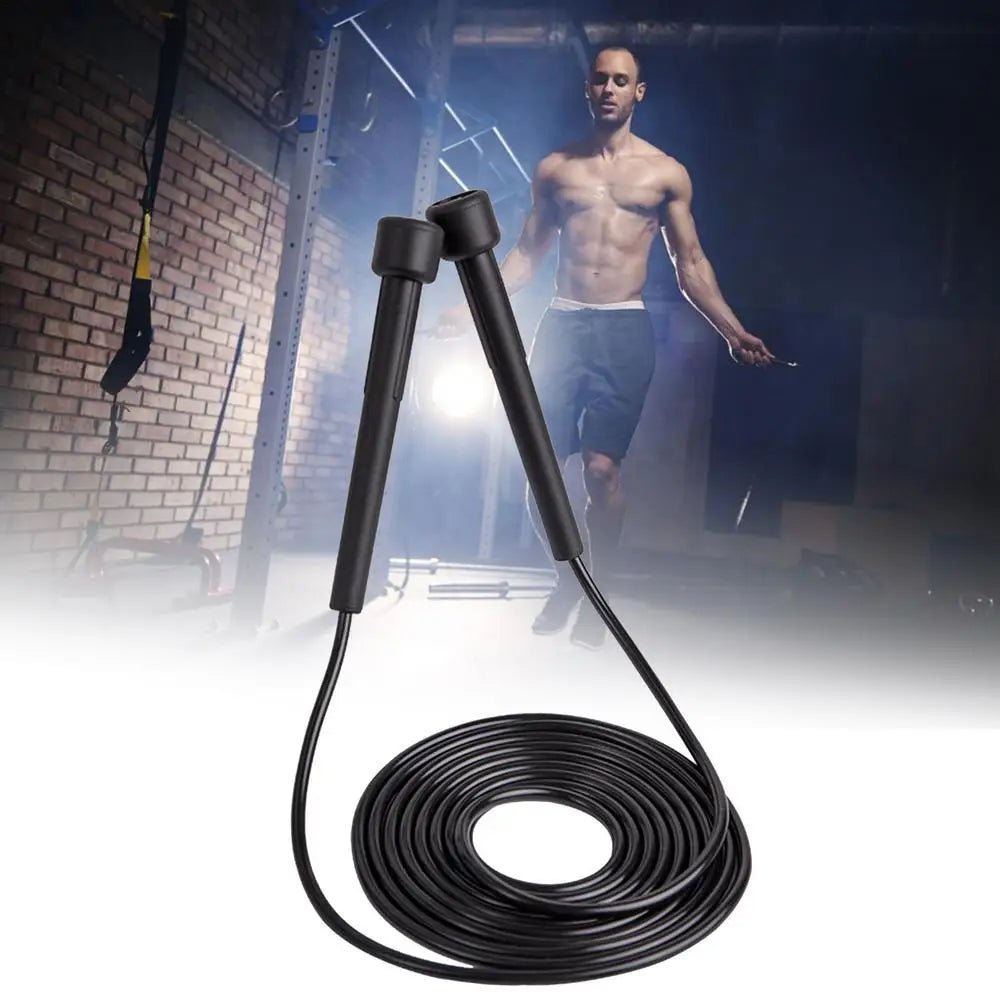 1PC 2.8M Speed Jump Rope Professional Children Adult Gym PVC Jumping Rope Adjustable Fitness Equipment Muscle Boxing Training - Checkouts UK