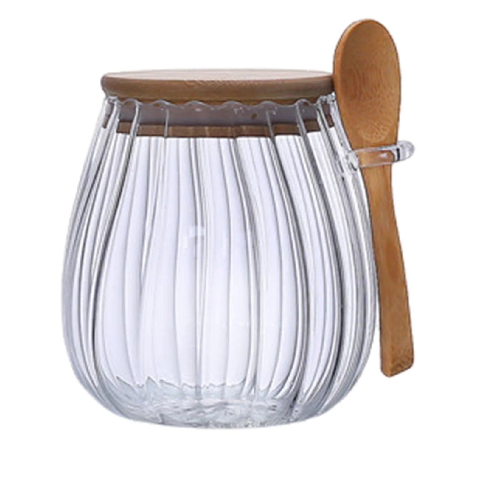 1pc Airtight Food Containers Kitchen Storage Pots Glass Jar with Lid Sealed Canister Sugar Tea Cans Hermetic Kitchen Coffee Jars - Checkouts UK