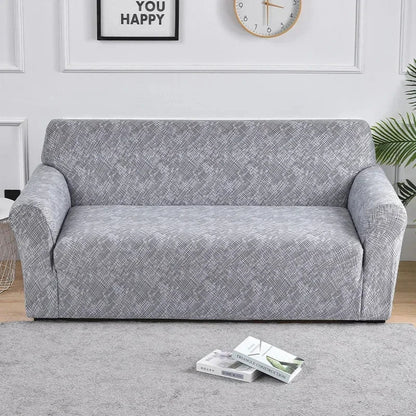 1pc Flower Printed Elastic Sofa Cover Antidirty Spandex Sofa Cover Furniture Protector for Bedroom Office Living Room Home Decor - Checkouts UK