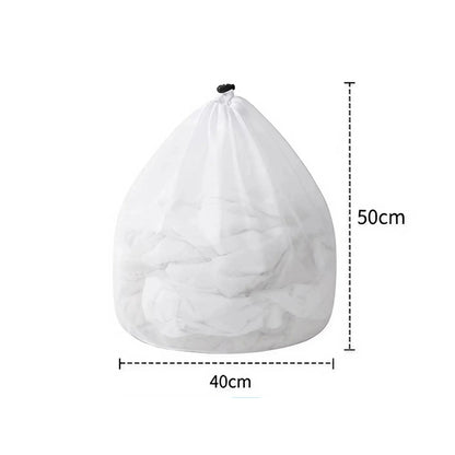 1PC Mesh Laundry Bag - Machine Washable Drawstring Design Travel Wash Bag for Blouses, Hosiery, Stockings, and Underwear - Checkouts UK