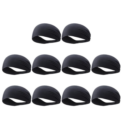 1PC Sports Headband Running Fitness Sweatband Quick - Dry Elastic Absorbent Men Women Cycling Jog Tennis Yoga Gym Hair Bandage - Checkouts UK