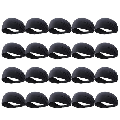 1PC Sports Headband Running Fitness Sweatband Quick - Dry Elastic Absorbent Men Women Cycling Jog Tennis Yoga Gym Hair Bandage - Checkouts UK