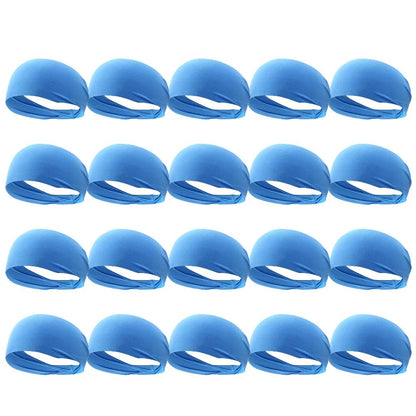 1PC Sports Headband Running Fitness Sweatband Quick - Dry Elastic Absorbent Men Women Cycling Jog Tennis Yoga Gym Hair Bandage - Checkouts UK