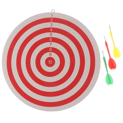 1Set Dart Board Darts Game Set Perfect for Cave Game Room Kids Decoration - Checkouts UK