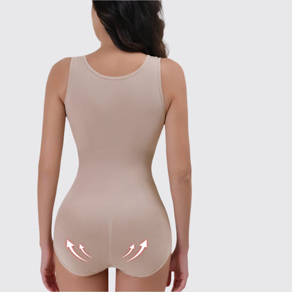 2025 New Bodysuit Shapewear With Zipper Belt Women Tummy Control Fajas Body Shaper Waist Trainer Slimming Cincher Corset Tops - Checkouts UK