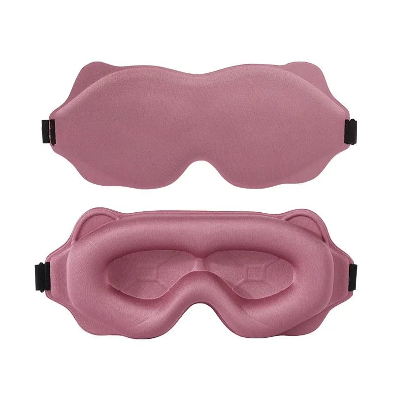 3D Sleeping Mask Block Out Light Sleep Mask For Eyes Soft Sleeping Aid Eye Mask for Travel Eyeshade Night Breathable Slaapmasker - Checkouts UK