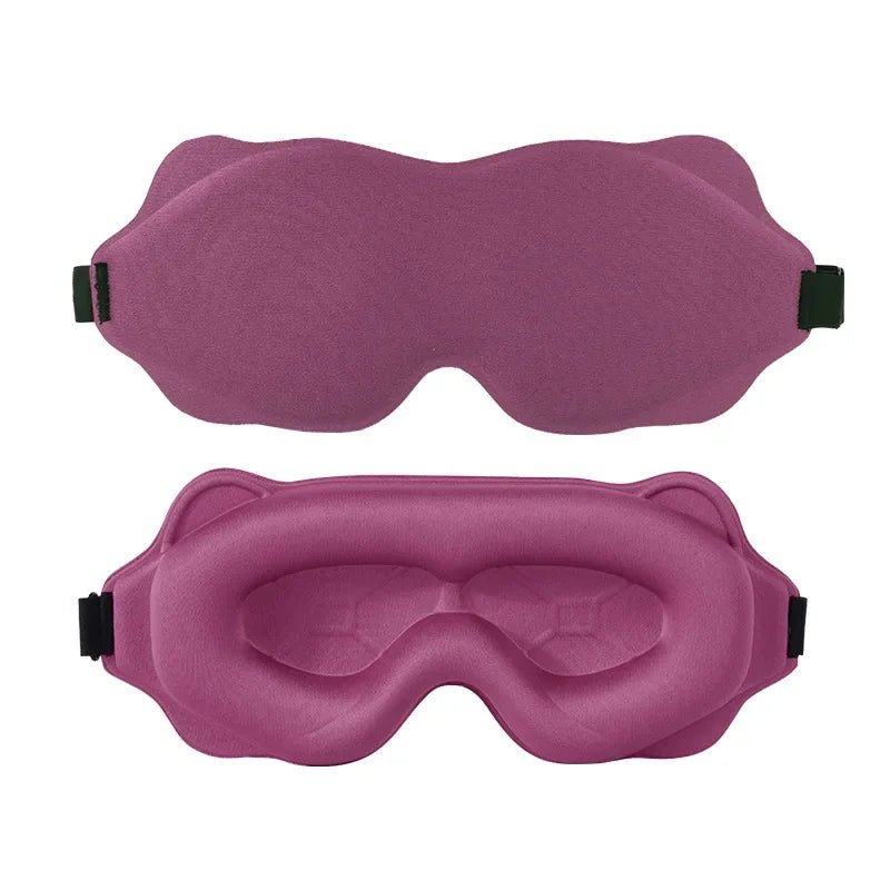 3D Sleeping Mask Block Out Light Sleep Mask For Eyes Soft Sleeping Aid Eye Mask for Travel Eyeshade Night Breathable Slaapmasker - Checkouts UK