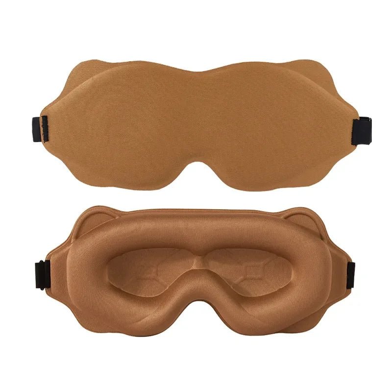 3D Sleeping Mask Block Out Light Sleep Mask For Eyes Soft Sleeping Aid Eye Mask for Travel Eyeshade Night Breathable Slaapmasker - Checkouts UK