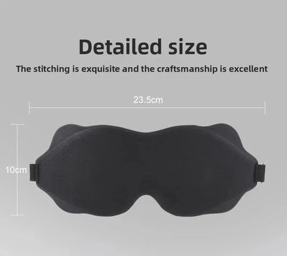 3D Sleeping Mask Block Out Light Sleep Mask For Eyes Soft Sleeping Aid Eye Mask for Travel Eyeshade Night Breathable Slaapmasker - Checkouts UK