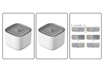 3L Cat Water Fountain Auto Recirculate Filter Large Capacity Filtring Cat Water Drinker USB Electric Mute Cats Water Dispenser - Checkouts UK