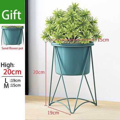 4 Tier 5 Potted Plant Stand Multiple Flower Pot Holder Shelves Planter Rack Storage Organizer Display for Indoor Garden Balcony - Checkouts UK