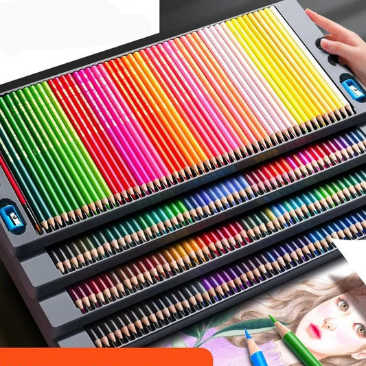 48/72/120/150/200 Colores Oily/Water Colored Pencil Watercolor 색연필 Lapices Painting School Stationary Art Supplies Speciality - Checkouts UK