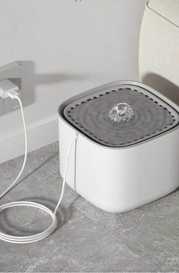 3L Cat Water Fountain Auto Recirculate Filter Large Capacity Filtring Cat Water Drinker USB Electric Mute Cats Water Dispenser