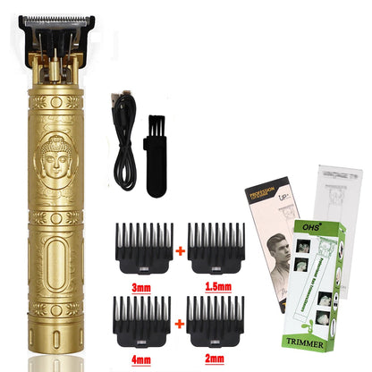 T9 Hair Clipper Repair Beard Shaving Body Hair Trimmer Clippers Electric Machine Men Haircut Machine 0mm Barber Shaver