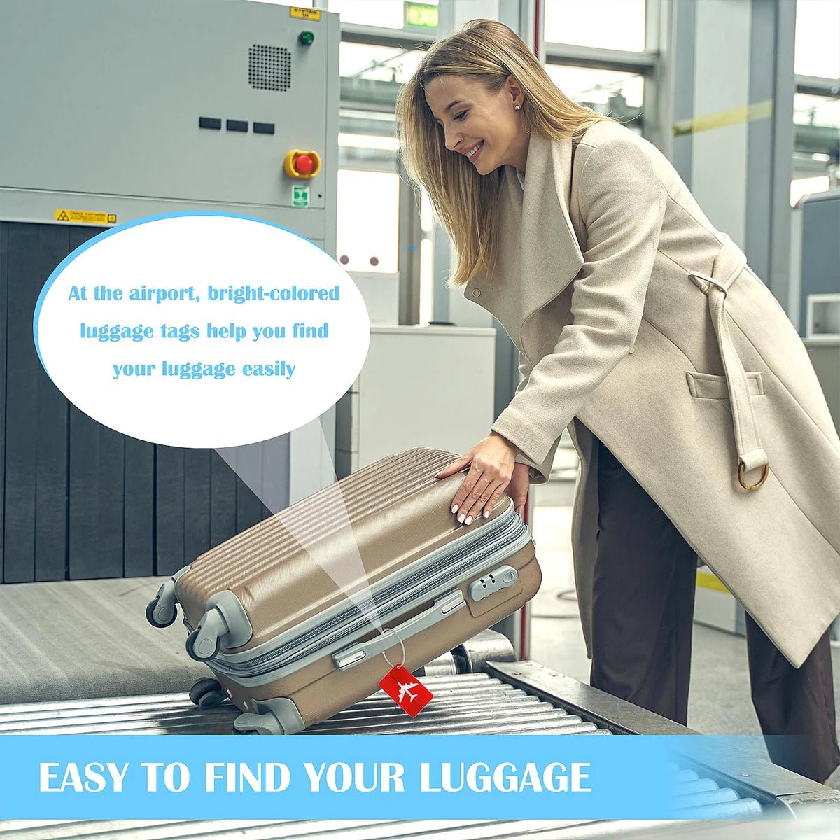 Aluminum Alloy Travel Luggage Tag Hanging Tag Suitcase Tag Plane With Name ID Cards Anti - lost Solid Color Travel Accessories.zmt - Checkouts UK