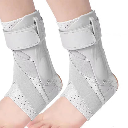 Ankle Brace for Sprained Ankle Support with Side Stabilizers for Men Women Ankle Splint Stabilizer Recovery Tendonitis - Checkouts UK