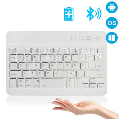 Bluetooth Wireless Keyboard Mini Keyboard For MacBook iPad 2.4G Rechargeable Gaming Receiver For Android iOS Windows - Checkouts UK