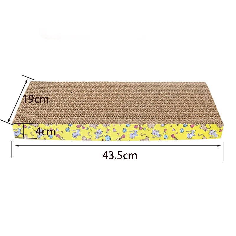 Cat Toys cat scraper sharpening claw cardboard corrugated board scratch - resistant cat scratch board Cat toy sofa cushion bed - Checkouts UK